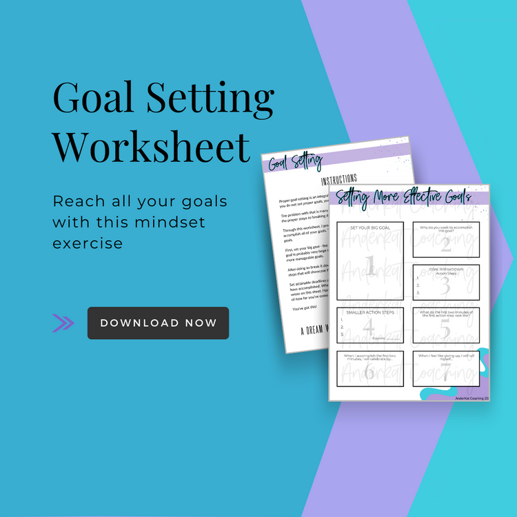 But Why? Goal Setting Planning Sheet Printable
