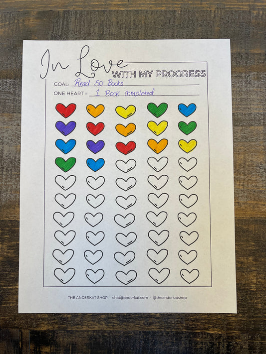 10 Ways to Use Your "In Love With My Progress" Tracker