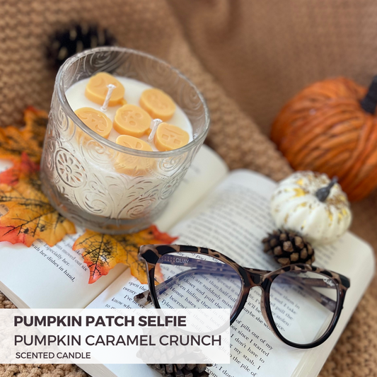 PUMPKIN PATCH SELFIE | pumpkin caramel crunch