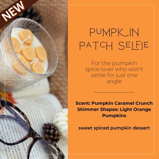 PUMPKIN PATCH SELFIE | pumpkin caramel crunch