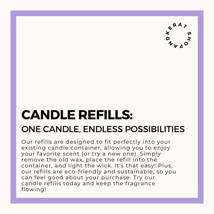 Mermaid Candle Refills