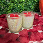 Iridescent Vintage Bubble Votive Duo