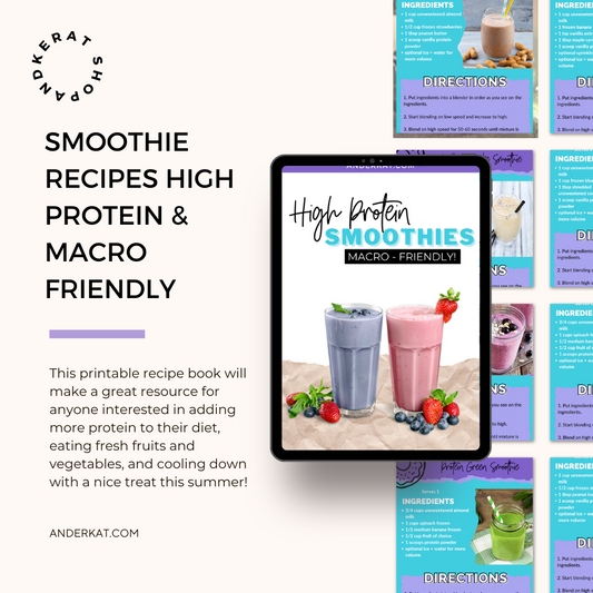 Smoothie Recipes High Protein and Macro Friendly
