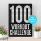 100 Workout Tracker