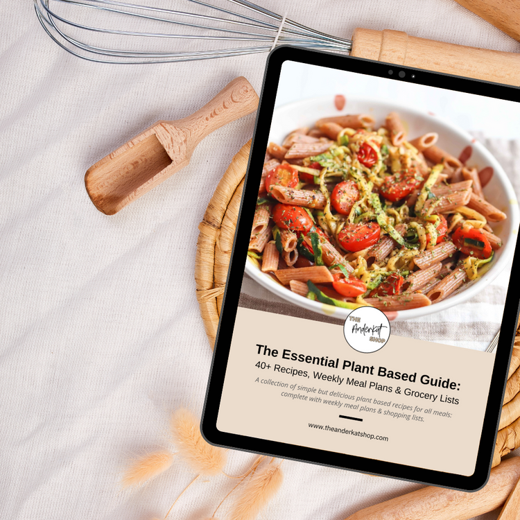 The Essential Plant Based Guide | 40+ Plant-Based Recipes for Breakfast, Lunch, and Dinner | Includes Meal Planners & Shopping Lists