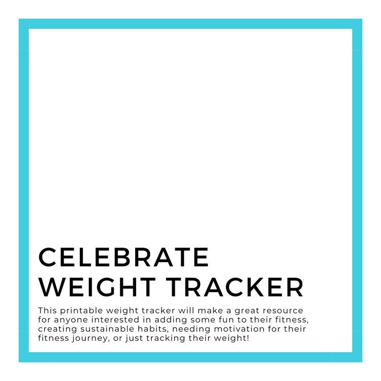 Celebrate Weight Tracker