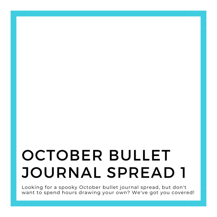 October Bullet Journal Spread 1