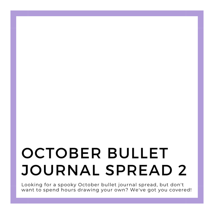 October Bullet Journal Spread 2