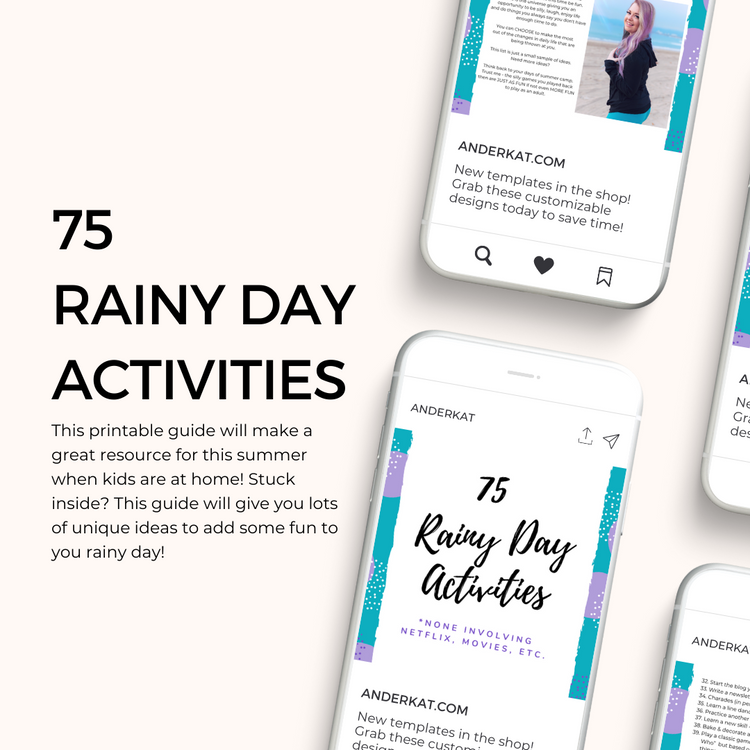75 Rainy Day Activities